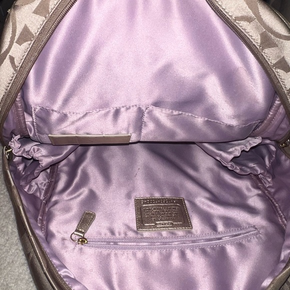 Gold coach backpack - Picture 7 of 15